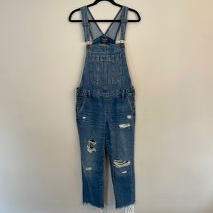 Abercrombie & Fitch Blue Jean Overalls Size Small